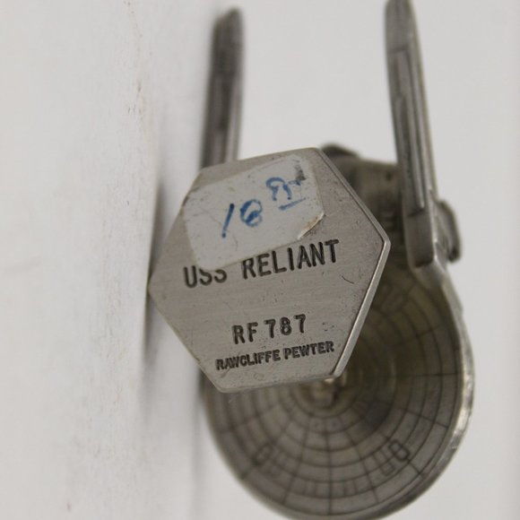 Star Trek Rawcliffe Pewter USS Reliant RF 787 - Picture 4 of 5